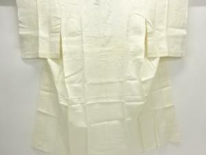 アンティーク　本麻透かし織すすき模様長襦袢